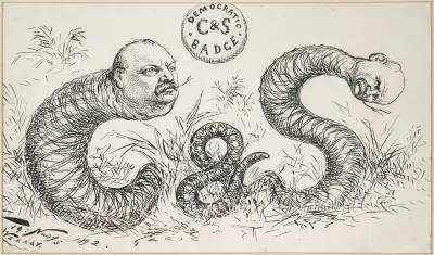 Demokratisk emblem av Thomas Nast