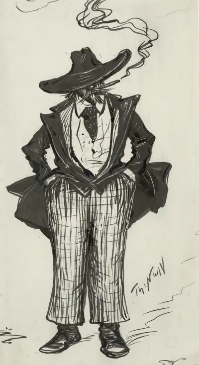 Fashion plate 2 av Thomas Nast