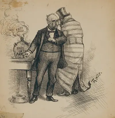 Free Smoke av Thomas Nast