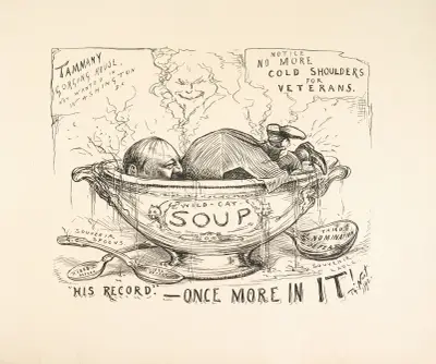 His record. Once more in it!. av Thomas Nast