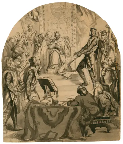 Kung John av Thomas Nast