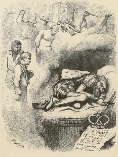 Mr. Carl Schurz and his victims av Thomas Nast