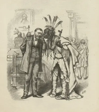 ‘News’ in Washington av Thomas Nast