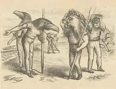One good row deserves another av Thomas Nast