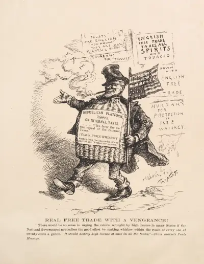 Real free trade with a vengeance!. av Thomas Nast