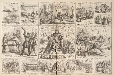 Shadows of forthcoming events av Thomas Nast