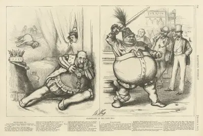 Shakespeare om det senaste upploppet av Thomas Nast
