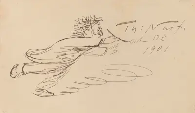 Signature ‘TH. Nast Oct. 17_1901’ av Thomas Nast