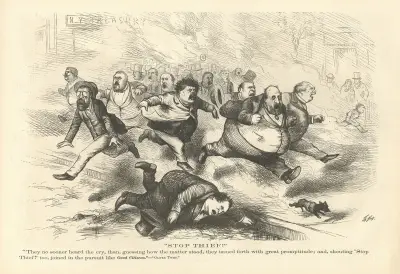 Stopp, tjuv! av Thomas Nast