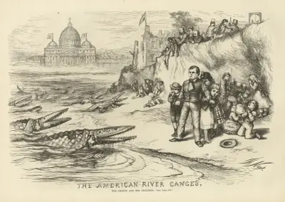 The American River Ganges av Thomas Nast