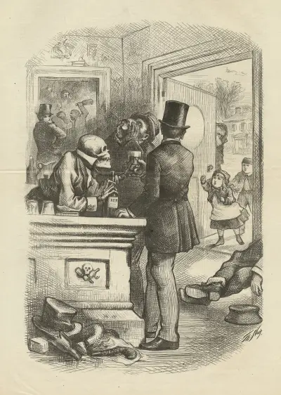 Förstörelsens bar av Thomas Nast