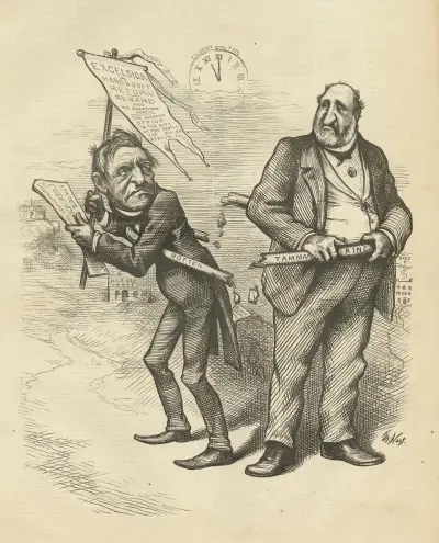 Bästa vänner måste skiljas av Thomas Nast