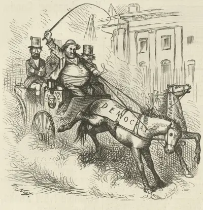 The boss still has the reins av Thomas Nast