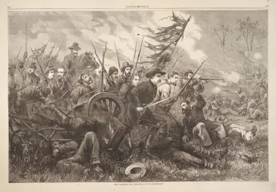 Fälttåget i Virginia – 'Till Richmond!' av Thomas Nast