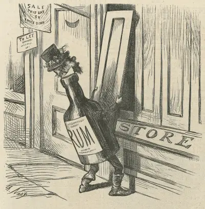 The chap that closes many a good establishment von Thomas Nast