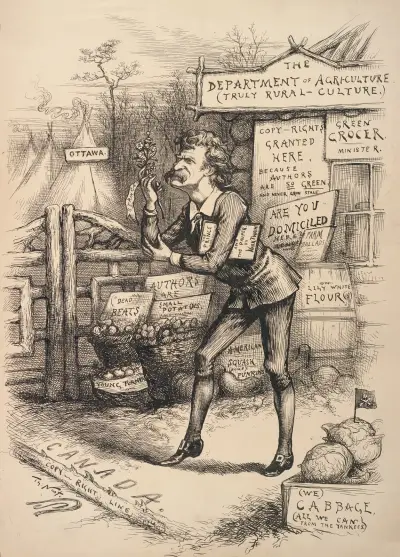 The Department of Agriculture (truly rural-culture) av Thomas Nast