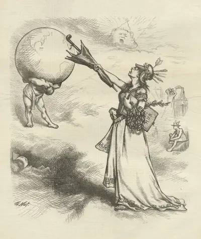 The grand occasion of the century av Thomas Nast