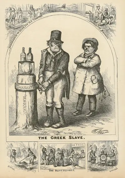 Den grekiska slaven av Thomas Nast