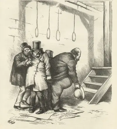 The only thing they respect or fear av Thomas Nast