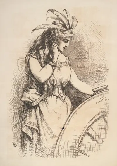 Det politiska lotteriet av Thomas Nast