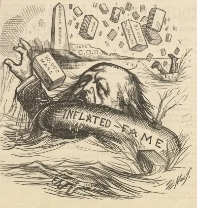 Regnet av tegelstenar av Thomas Nast