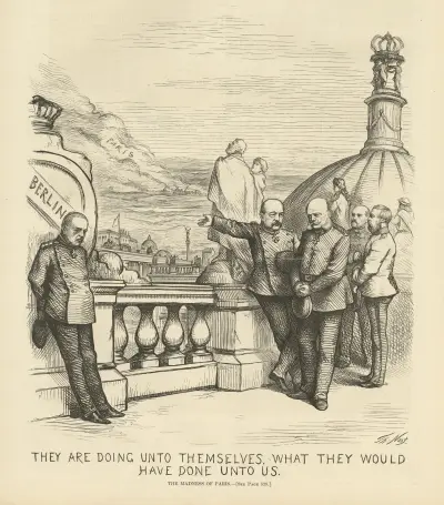 They are doing unto themselves, what they would have done unto us. av Thomas Nast