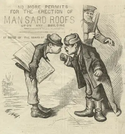 Too inflammatory av Thomas Nast