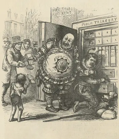 Tweedledee and Sweedledum av Thomas Nast