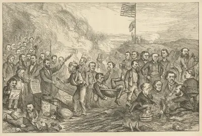 Villkorslös kapitulation: Grant av Thomas Nast