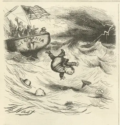 What the German Democrats have done about it. av Thomas Nast