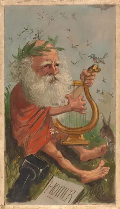 William Cullen Bryant av Thomas Nast