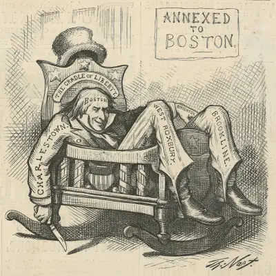 You are getting too big for your cradle av Thomas Nast