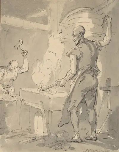 En smed av Thomas Rowlandson