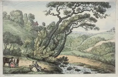 A Cornish View av Thomas Rowlandson