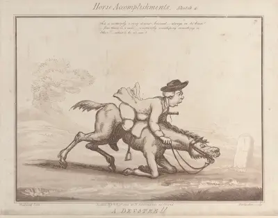 A Devotee !!, Thomas Rowlandson