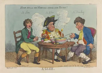 A glee av Thomas Rowlandson