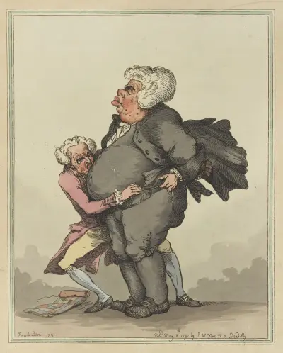 A little bigger, Thomas Rowlandson