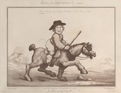 A Paviour !! av Thomas Rowlandson