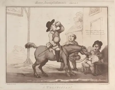 A Politician !! av Thomas Rowlandson