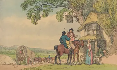 En vägkrog av Thomas Rowlandson
