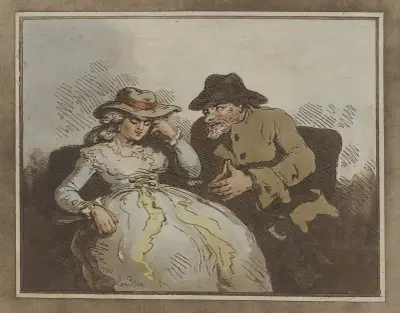 Admiring Jew, Thomas Rowlandson