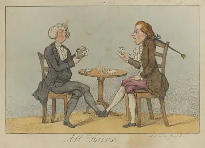 All fours, Thomas Rowlandson