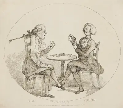 Alla fyra av Thomas Rowlandson