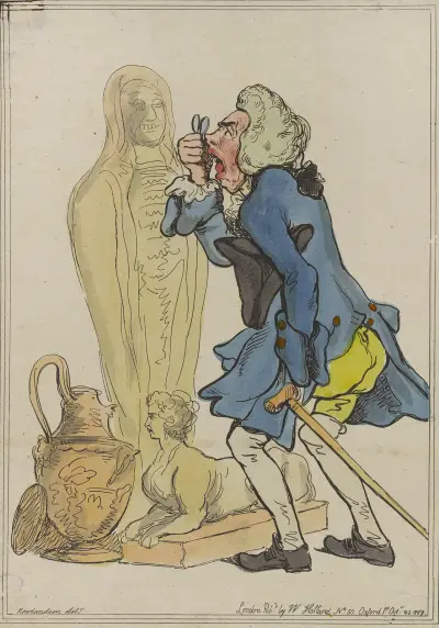 An antiquarian, Thomas Rowlandson