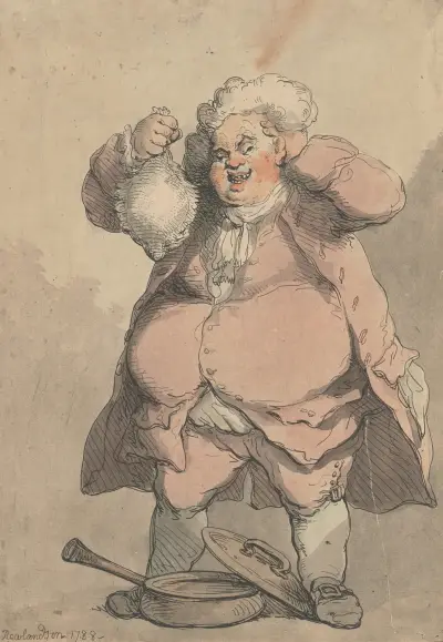 En epikuré av Thomas Rowlandson