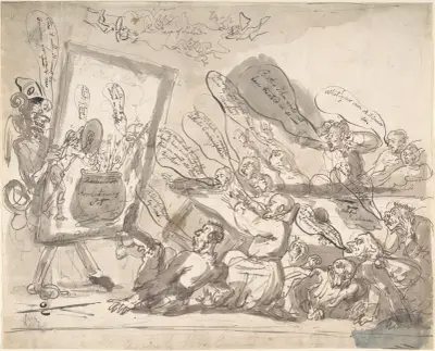 An Irish Howl, Thomas Rowlandson