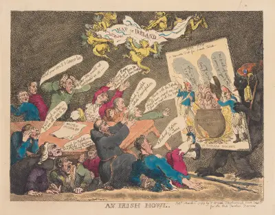 Ett irländskt tjut av Thomas Rowlandson