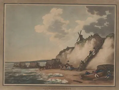 Bathing machines, Thomas Rowlandson