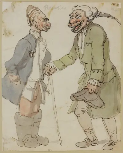 Beauties, Thomas Rowlandson