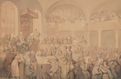 Löftesbrottsmål av Thomas Rowlandson